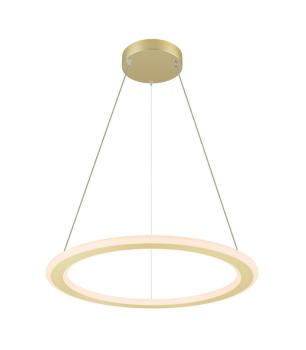 ONE FLAT PD, single, Pendelleuchte, Pendellänge 180 cm, 2700/3000 K, PHASE, messing