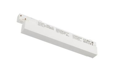 48V SYSTEM, Intrack LED Treiber, 48VDC, 200 W, On/Off, Klemme für 220-240V Anschlusskabel, Kabelkammer, weiß