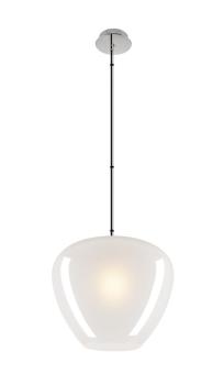 PANTILO CONVEX 40, Pendelleuchte, 150 cm, E27, max. 40 W, weiß