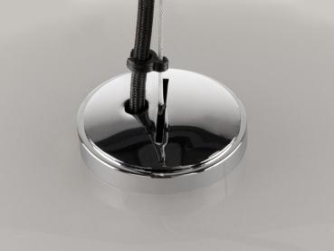 Preview: PANTILO CONVEX 40, Pendelleuchte, 150 cm, E27, max. 40 W, weiß