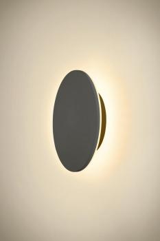 D-RING M, Wandleuchte, PHASE, 2700/3000 K, PHASE, IP65, schwarz