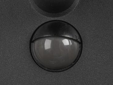Preview: Q-RING, Wandleuchte, Sensor, 3000 K, IP54, schwarz