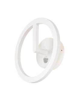 Q-RING, Wandleuchte, Sensor, 3000 K, IP54, weiß