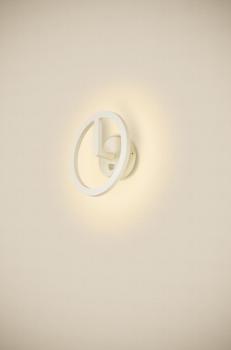 Q-RING, Wandleuchte, Sensor, 3000 K, IP54, weiß