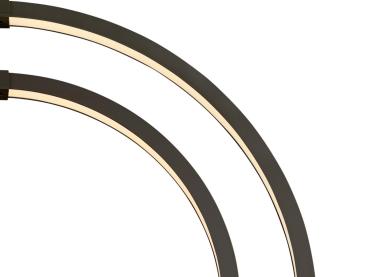 Preview: ONE VERTICAL PD, Pendelleuchte, 180 cm, 2700/3000 K, PHASE, schwarz