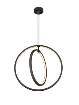 ONE VERTICAL PD, Pendelleuchte, 180 cm, 2700/3000 K, PHASE, schwarz