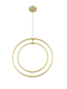 ONE VERTICAL PD, Pendelleuchte, 180 cm, 2700/3000 K, PHASE, messing