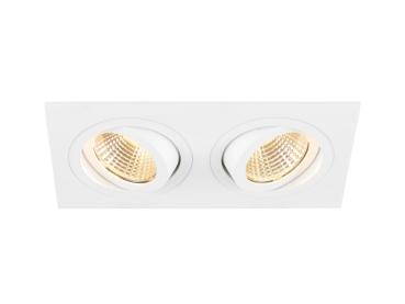Preview: NEW TRIA® 155, DOUBLE LED-Modul, 3000 K, 38°, PHASE, schwarz