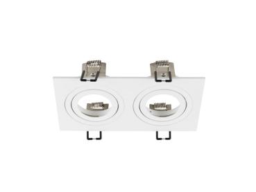 NEW TRIA® 155, Deckeneinbauring, L: 17 B: 9 H: 4 cm, zweiflammig, IP 20, weiß