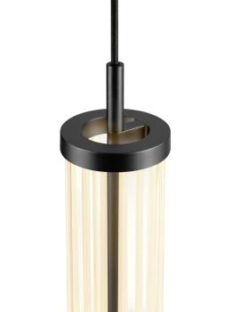 QUIMERA, Pendelleuchte, Pendellänge 150 cm, 2700/3000 K, PHASE, dunkel bronze