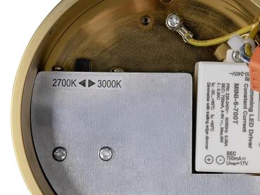 Preview: QUIMERA, Pendelleuchte, Pendellänge 150 cm, 2700/3000 K, PHASE, gebürstet messing