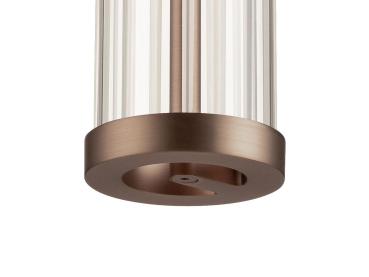 Preview: QUIMERA, Pendelleuchte, Pendellänge 150 cm, 2700/3000 K, PHASE, dunkel kupfer