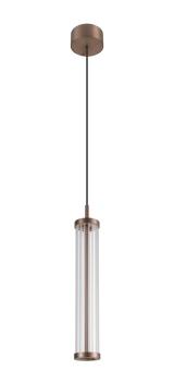 QUIMERA, Pendelleuchte, Pendellänge 150 cm, 2700/3000 K, PHASE, dunkel kupfer