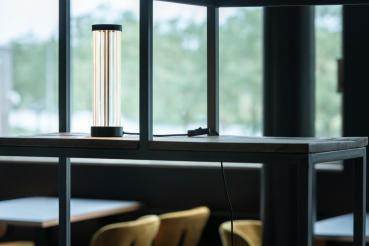 QUIMERA, Tischleuchte, 2700/3000 K, dunkel bronze