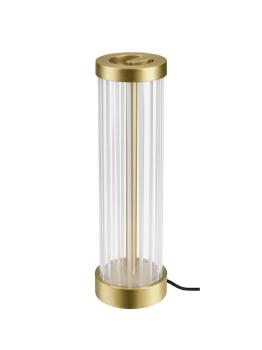 QUIMERA, Tischleuchte, 2700/3000 K, gebürstet messing