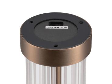 Preview: QUIMERA, Tischleuchte, 2700/3000 K, dunkel kupfer