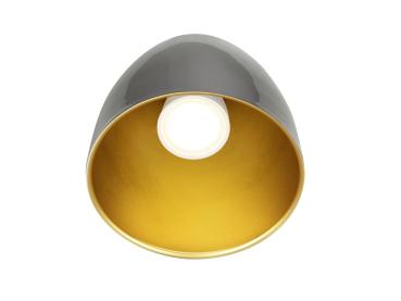 Preview: PARA CONE 14, Pendelleuchte für 1 Phasen System, GU10, schwarz/gold