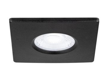 Preview: UNIVERSAL DOWNLIGHT Abdeckung, für Downlight, IP65, eckig, schwarz