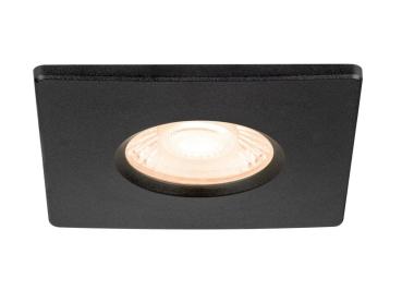 Preview: UNIVERSAL DOWNLIGHT Abdeckung, für Downlight, IP65, eckig, schwarz