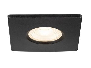 UNIVERSAL DOWNLIGHT Abdeckung, für Downlight, IP65, eckig, schwarz