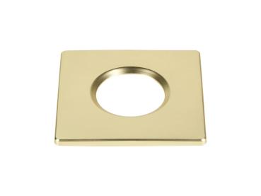 UNIVERSAL DOWNLIGHT Abdeckung, für Downlight, IP65, eckig, gold matt