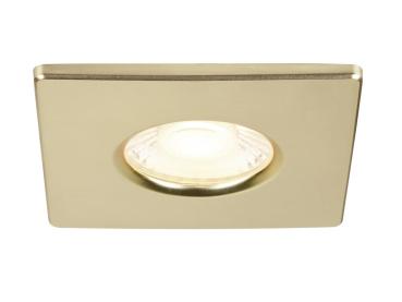Preview: UNIVERSAL DOWNLIGHT Abdeckung, für Downlight, IP65, eckig, gold matt