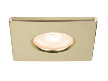 Preview: UNIVERSAL DOWNLIGHT Abdeckung, für Downlight, IP65, eckig, gold matt