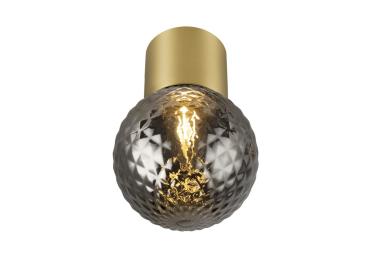 VARYT, Deckenaufbauleuchte, rund, 1x max. 6 W, E14, messing