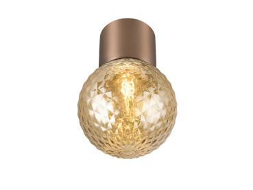 Preview: VARYT, Deckenaufbauleuchte, rund, 1x max. 6 W, E14, kupfer