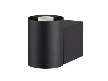 VARYT, Wandaufbauleuchte, rund, 1x max. 6 W, E14, schwarz