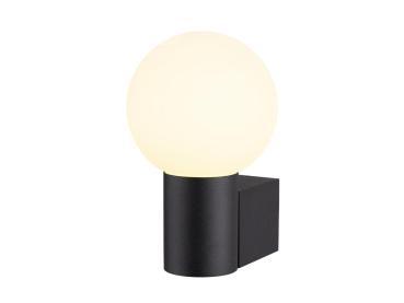 VARYT, Wandaufbauleuchte, rund, 1x max. 6 W, E14, schwarz