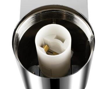 Preview: VARYT, Wandaufbauleuchte, rund, 1x max. 6 W, E14, chrom