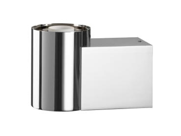 Preview: VARYT, Wandaufbauleuchte, rund, 1x max. 6 W, E14, chrom