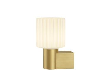 VARYT, Wandaufbauleuchte, rund, 1x max. 6 W, E14, messing