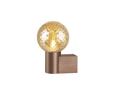 VARYT, Wandaufbauleuchte, rund, 1x max. 6 W, E14, kupfer