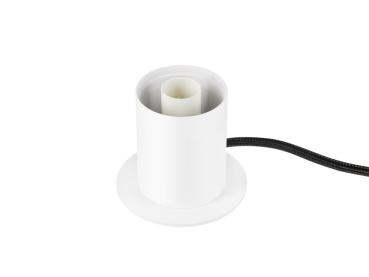 VARYT, Tischleuchte, rund, 1x max. 6 W, E14, weiß