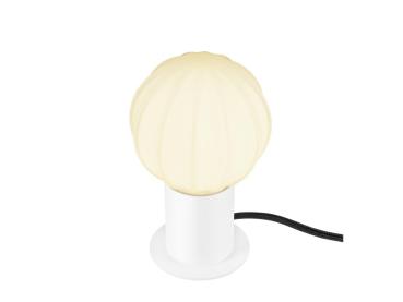 VARYT, Tischleuchte, rund, 1x max. 6 W, E14, weiß
