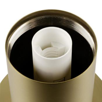 Preview: VARYT, Tischleuchte, rund, 1x max. 6 W, E14, messing