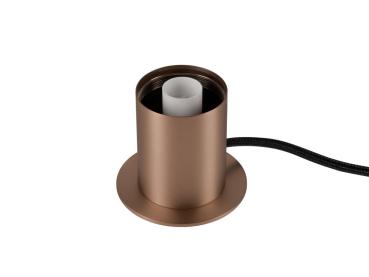 VARYT, Tischleuchte, rund, 1x max. 6 W, E14, kupfer