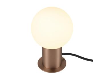 Preview: VARYT, Tischleuchte, rund, 1x max. 6 W, E14, kupfer