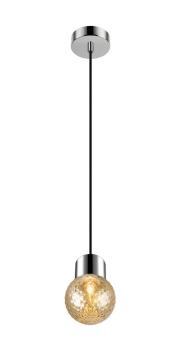 VARYT, Pendelleuchte, E14, Pendellänge 150 cm, 1x max. 6 W, chrom