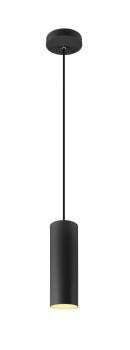 ENOLA®, Pendelleuchte, Pendellänge 150 cm, E27, 1x max. 50 W, matt schwarz