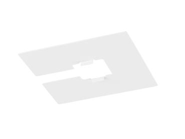 1~ SYSTEM, Abdeckung, L: 10 B: 10 cm, weiß