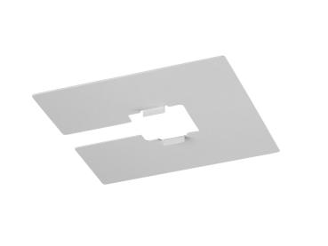 1~ SYSTEM, Abdeckung, L: 10 B: 10 cm, grau