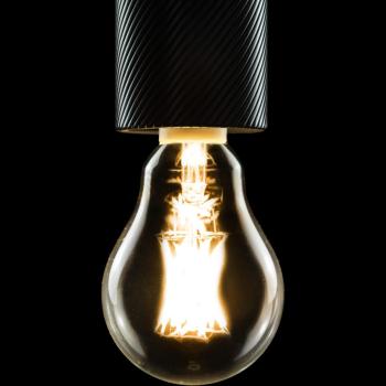 Preview: LED A60 Crossed Filament, LED-Leuchtmittel, GU10, PHASE, 5 W, 2200 K