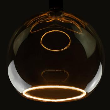 LED Floating Globe 300, LED-Leuchtmittel, smokey black, E27, PHASE, 8 W, 1900 K