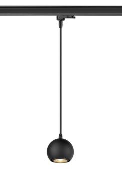 LIGHT EYE® 90, 3~ Pendelleuchte, GU10, Pendellänge 150 cm, 1x max. 6 W, matt schwarz