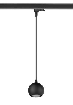 LIGHT EYE® 90, 3~ Pendelleuchte, GU10, Pendellänge 150 cm, 1x max. 6 W, matt schwarz