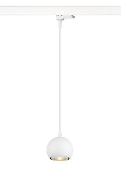 LIGHT EYE® 90, 3~ Pendelleuchte, GU10, Pendellänge 150 cm, 1x max. 6 W, matt weiß