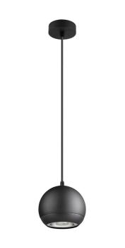 LIGHT EYE® 150, Pendelleuchte, GU10, Pendellänge 150 cm, 1x max. 13 W, matt schwarz